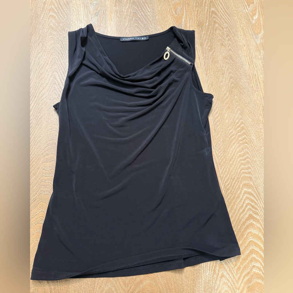 Black tank top